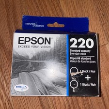 *04/2026* Epson 220 Black Ink Cartridge (T220120-S) picture