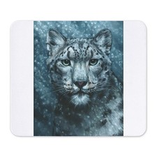 CafePress Snow Leopard Non-slip Rubber Mousepad, Gaming Mouse Pad (491333903) picture