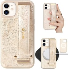 Designed for iPhone 12 Pro Case Stand Magnetic Cover Work with Wireless picture