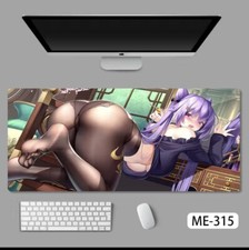 Cartoon girl Mouse Keyboard Pad.800MMx300MMx2MM+ 31inch/11.5in. picture