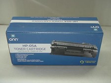 onn HP-05A Black Toner Ink Cartridge CE505A P2033 P2034 P2035 P2036 P2037 P2055 picture