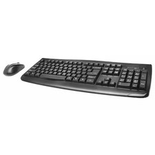 Kensington K72324usa Keyboard And Mouse Set, Black, 1 13/16