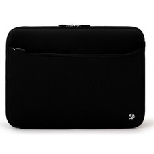 Black Neoprene Laptop Sleeve Case For 13