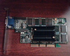 AGP card MGI Matrox 891-0401 G4+MILA/16/CPQ Rev A 400273-002 VGA  picture