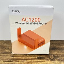 Cudy TR1200 AC1200 Wireless Mini VPN Travel Router Dual Band WiFi 5 USB-C picture