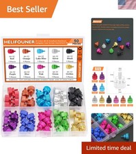 Durable 50-Piece Anodized Aluminum Thumb Screws - 6-32 Thread, Easy Installation picture