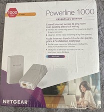 NETGEAR Powerline 1000 Mbps PL1010 Ethernet Adapter Kit 2-Pack New Sealed picture