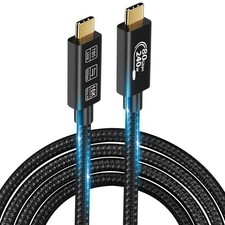 USB4 Thunderbolt 5 Cable - 240W Charging, 80Gbps Data, 2m TB5 80G 240W 2M picture