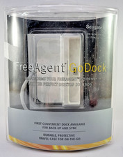 Seagate Free Agent Go Dock White with Travel Case - New Sealed picture