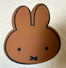 Miffy  Bunny Face Mouse Pad, Brown & Black, Cute Bunny Rabbit Design picture