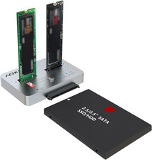 M.2 Duplicator SATA to Nvme SSD Cloner，Hard Drive Reader for M.2/SATA picture