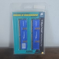 Kingston HyperX KHX2700K2/2G 2GB 2x1GB DDR-333 PC2700 RAM Kit NEW Sealed picture