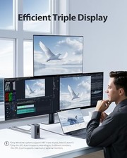 Baseus Spacemate Docking Station 11-in-1 with Triple Display for Windows picture