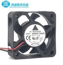Delta AFB0512HHD 5020 DC12V 0.21A 2-Wire Cooling Fan picture