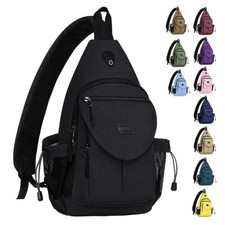 MOSISO Sling Backpack Crossbody Hiking Daypack Shoulder Bag for Girl Women Men picture