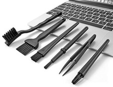 6PC Car Interior Brush Dust Cleaning Tool for Dashboard Air Vents  Console Gaps picture