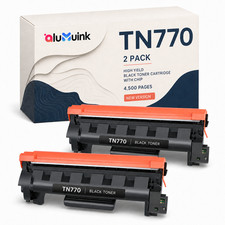 2-Pack TN770 Toner for TN-770 MFC-L2750DW HL-L2370DWXL HL-L2350DW MFC-L2750DW picture