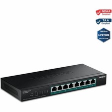 TRENDnet 8-Port 2.5G PoE++ Switch, TPE-BG380, 8 x 2.5GB PoE++ Ports, 230W Poe picture