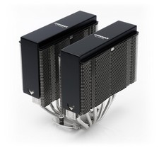 Noctua NH-D15 CPU Cooler with NA-HC4 chromax.Black Heatsink Covers picture
