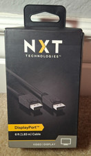 NXT TECHNOLOGIES DISPLAYPORT 6 FT CABLE, NEW, NX51763 picture
