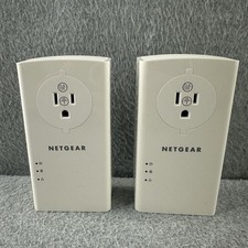 Netgear Powerline 2000 + Extra Outlet PLP2000 Gigabit Ethernet Adapter 2 Pack picture