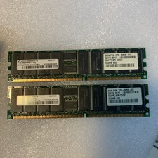 512MB x 2  DDR RAM PC2100 ECC Registered CL2 266MHz Server Memory HYS72D64500GR picture