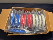 MAKERBOT 3D Printer Filament PLA 1.75mm 2 lb Sealed New - Red/White/Blue/Black picture