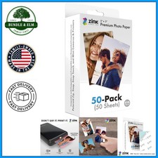 Instant Photo Paper 2x3 Inch, 50 Pack for Vibrant Prints and Memories picture