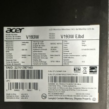 Acer V193W 19