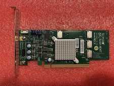 Supermicro AOC-SLG3-4E4T 12.8GB/s Quad-Port Gen-3 Internal NVMe HBA Raid Card picture