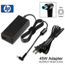 For HP Blue Tip Charger 45W 19.5V 2.31A for Laptop & Chromebook 741727-001 NEW picture
