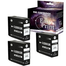 3PK PGI2200 XL Ink Cartridge Black for Canon Maxify MB5020 MB5120 MB5320 Printer picture