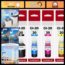 GI-20 Ink Refill Bottles for Canon - Compatible G6020 G7020, High Capacity picture