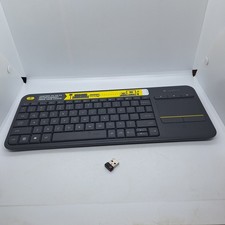 Logitech Black K400r Wireless Keyboard Touchpad & USB Unifying Receiver Tested picture