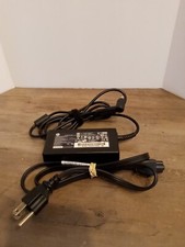 HP 65W 19.5V 3.33A Black Round Barrel A/C Adapter with Power Cord picture