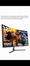 SANSUI 32-Inch 2K Curved Gaming Monitor WQHD 2560 x 1440 180Hz ES-G32c1q picture