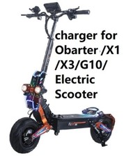 🔥fast 48V 54.6V 3A battery charger for Obarter X1 / X3/ G10 / Electric Scooter picture