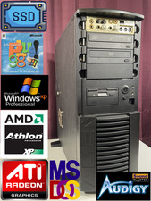 RESTORED w/ SSD AlienWare Area 51 Chieftec Dragon DUAL BOOT Windows 98 & XP PC picture