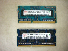 Memory Lot 6GB Hynix 1x4GB  PC3-12800s 1x 2GB PC3-12800s  PC3 Laptop RAM Free Sh picture