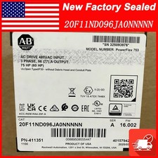 1PC NEW AB 20F11ND096JA0NNNNN in Sealed Box AB PowerFlex 753 AC Drive PLC picture