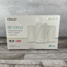 New TP-Link Deco BE10000 Whole Home Mesh Wi-Fi 7 System - 3 Pack (Deco BE63) picture