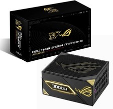 ASUS ROG Thor 3000W Titanium III Edition 20 ATX 3.1 Fully Modular PSU New Sealed picture