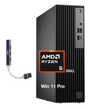 Dell - Upgraded - Pro Slim QCS1255 Desktop Ryzen 5 8500G 2TB SSD AMD 32GB RAM picture
