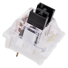 Outemu Black Switches 30-Pack 3-Pin Clicky & Tactile 50gf Dustproof RGB Key Sw.. picture