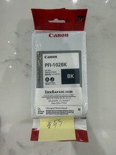 Genuine Canon PFI-102BK BLACK Ink Tank iPF500 510 600 650 720 755 765 4/2027 NEW picture