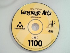 Alpha Omega Switched-On Schoolhouse 2004 Language Arts Curriculum Disc Education picture