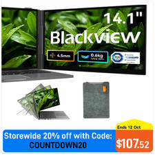 Blackview SCM6 Laptop Screen Extension 14in FHD Portable Monitor For 13.3″ – 17″ picture