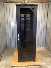 Black Box RM2430A Select Server Cabinet 19”, 38U w/ Tempered Glass Door (Used) picture