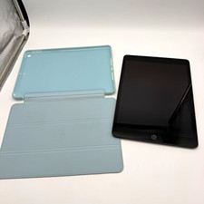 Apple iPad 7th Gen Series 10.2” Wi‑Fi 32GB Gray Tablet (A2197) w/ Folding Case A picture