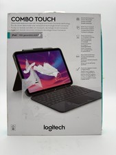 Logitech Combo Touch For iPad 10th Gen and A16 -Oxford Gray (s1) picture